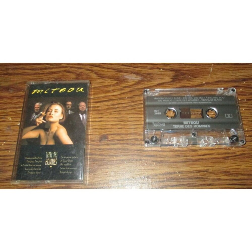 Mitsou - Terre des Hommes on cassette (CBS Records, French Canada, 1990)